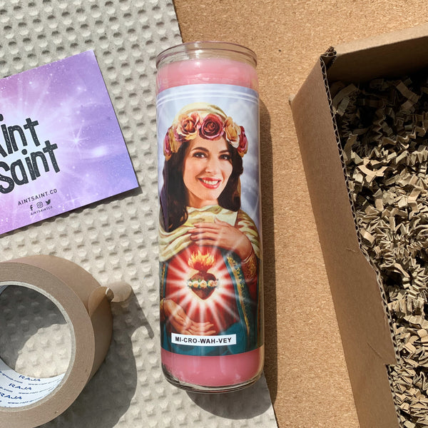 Saint Nigella Lawson Prayer Candle