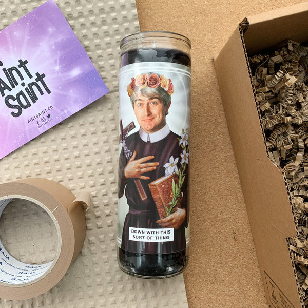 Saint Father Ted Crilly | Dermot Morgan Prayer Candle