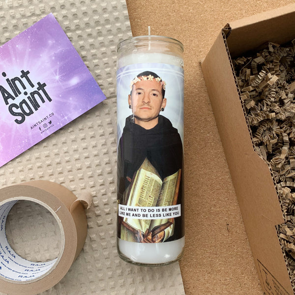 Saint Chester Bennington Prayer Candle