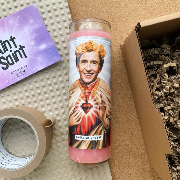 Saint Alan Partridge | Steve Coogan Prayer Candle