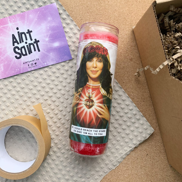 Saint Cher Prayer Candle