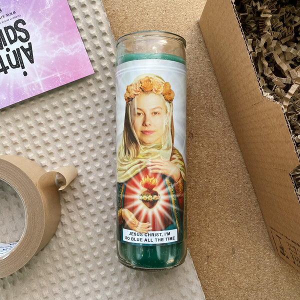 Saint Phoebe Bridgers Prayer Candle