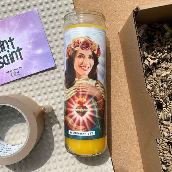 Saint Nigella Lawson Prayer Candle