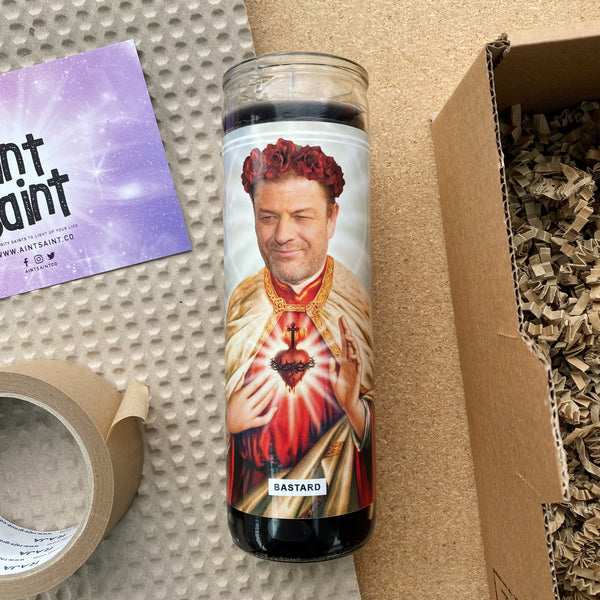 Saint Sean Bean Prayer Candle