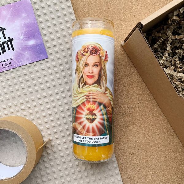 Saint Moira Rose | Catherine O'Hara | Schitt's Creek Prayer Candle