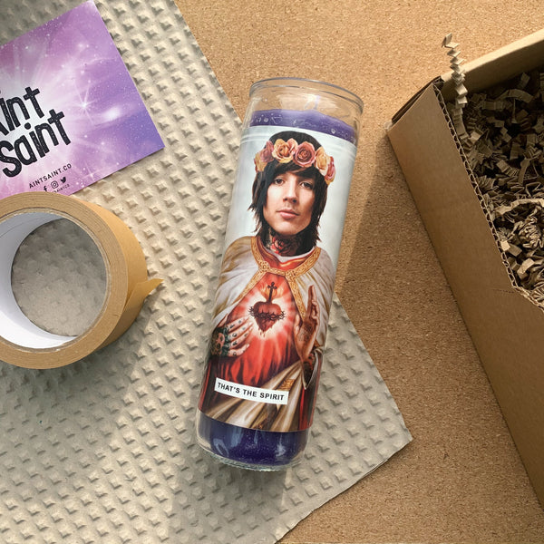 Saint Oli Sykes | Bring Me The Horizon Prayer Candle