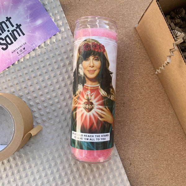 Saint Cher Prayer Candle