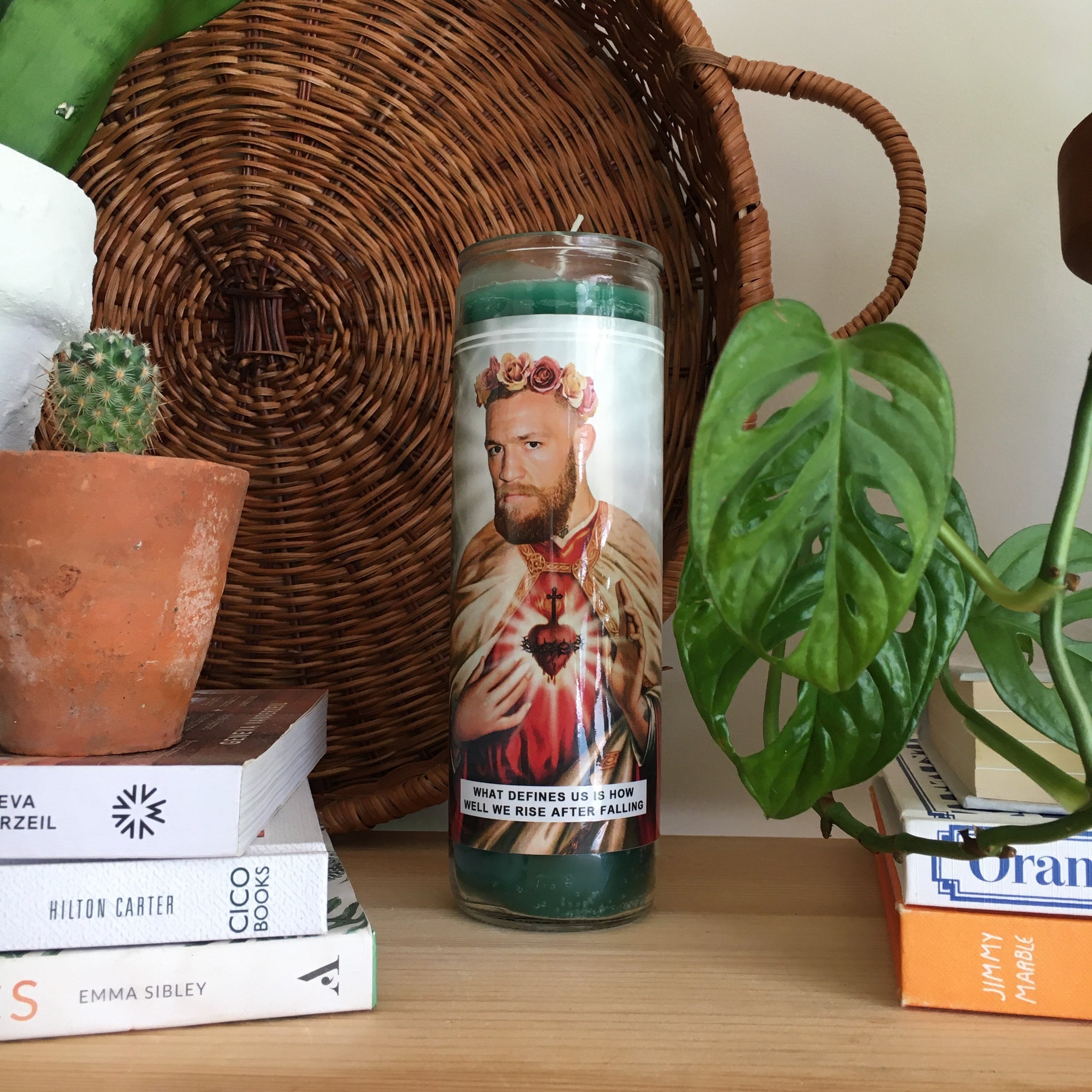 Saint Conor McGregor Prayer Candle