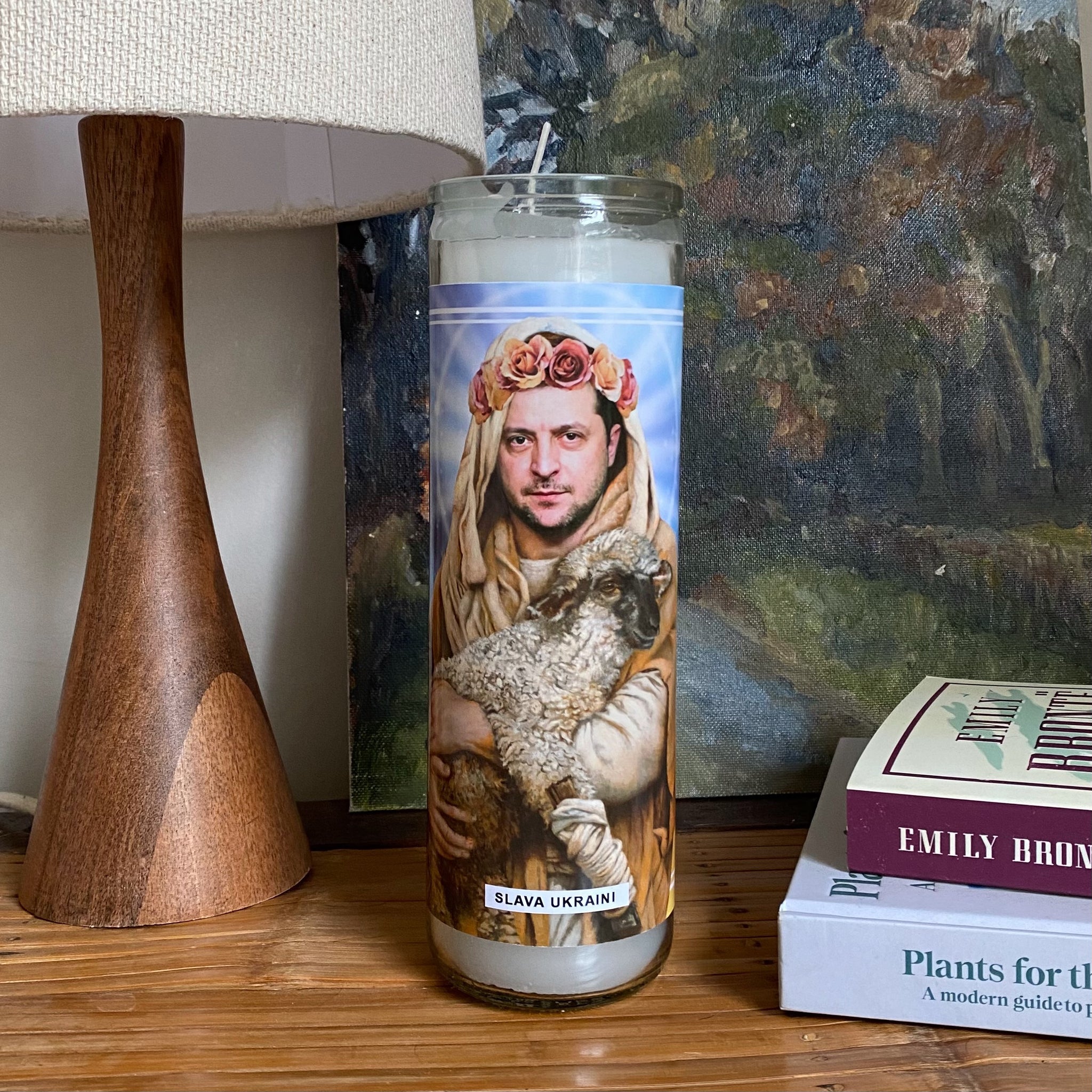 Saint Volodymyr Zelensky | Ukraine Prayer Candle