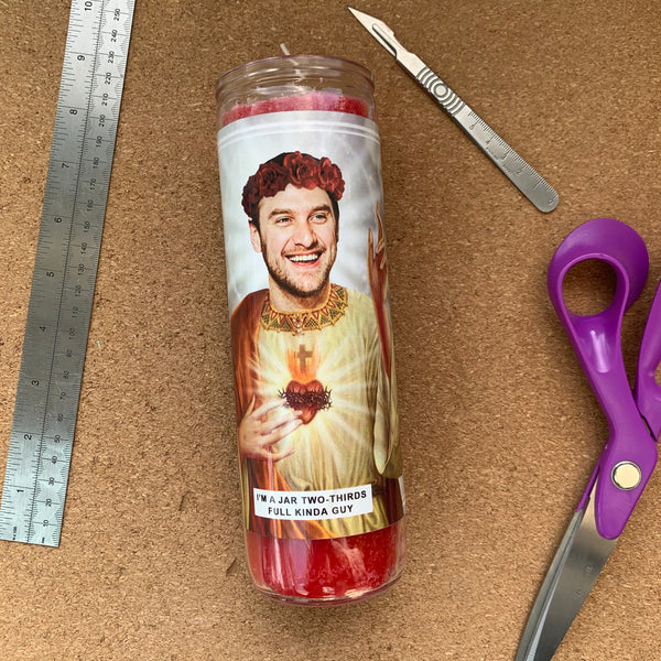Saint Brad Leone | It's Alive | Bon Apetite Prayer Candle