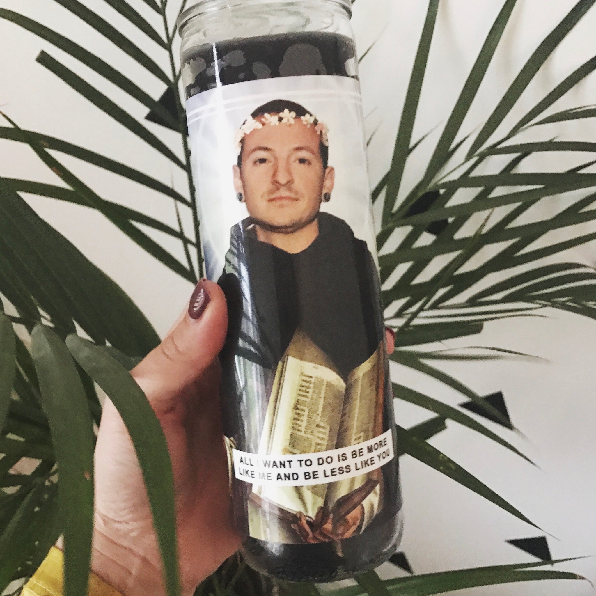 Saint Chester Bennington Prayer Candle