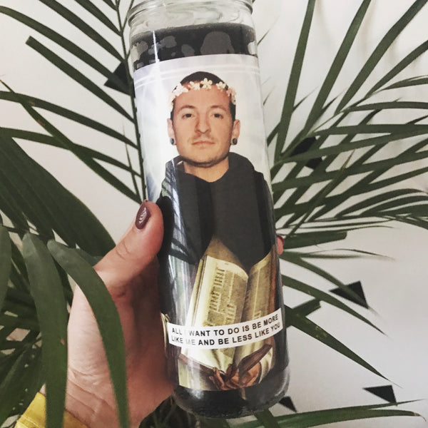 Saint Chester Bennington Prayer Candle