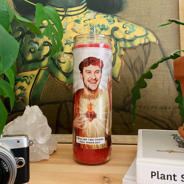 Saint Brad Leone | It's Alive | Bon Apetite Prayer Candle