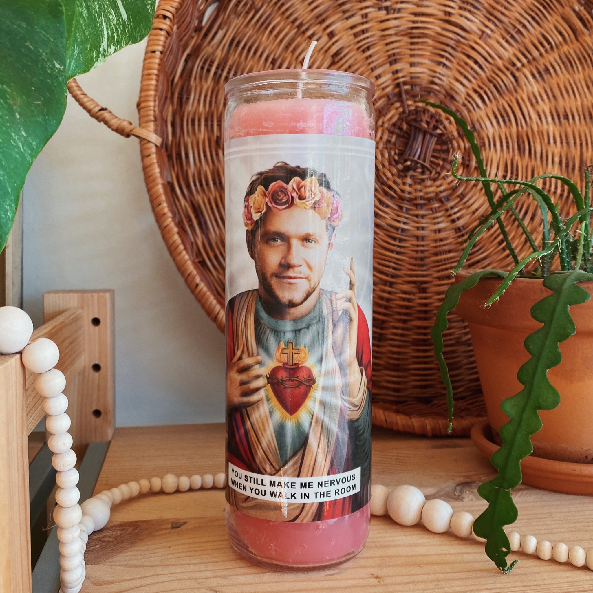 Saint Niall Horan Prayer Candle