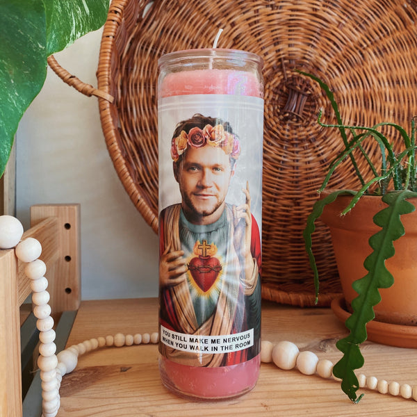 Saint Niall Horan Prayer Candle