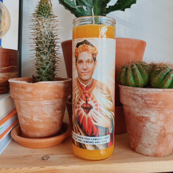 Saint Paul Rudd Prayer Candle