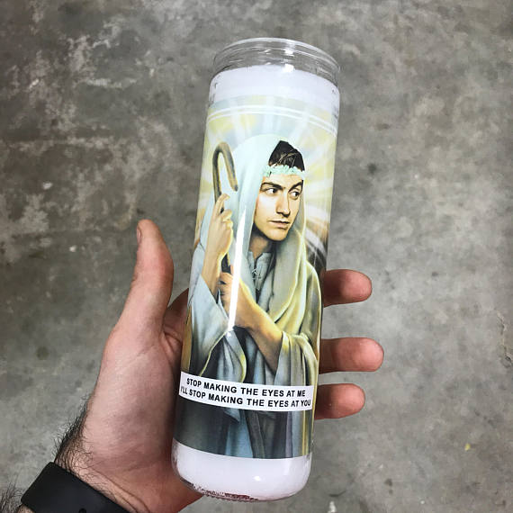 Saint Alex Turner | Arctic Monkeys Prayer Candle