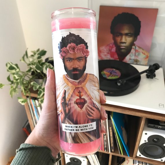 Saint Childish Gambino | Donald Glover Prayer Candle