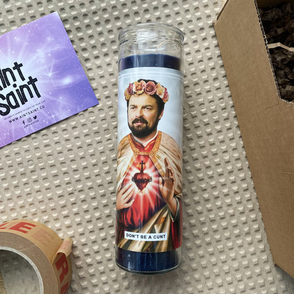 Saint Billy Butcher | Karl Urban | The Boys Prayer Candle