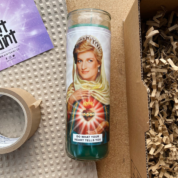 Saint Diana Princess Of Wales Prayer Candle