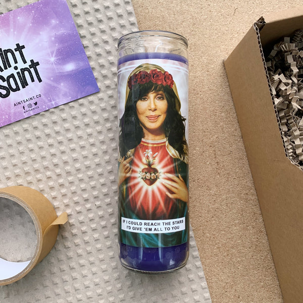 Saint Cher Prayer Candle