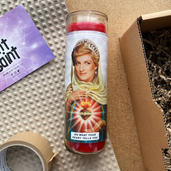 Saint Diana Princess Of Wales Prayer Candle