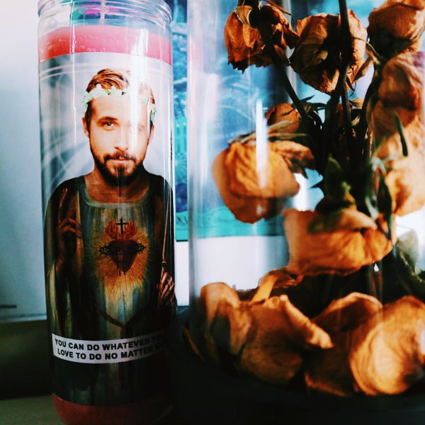Saint Ryan Gosling Prayer Candle