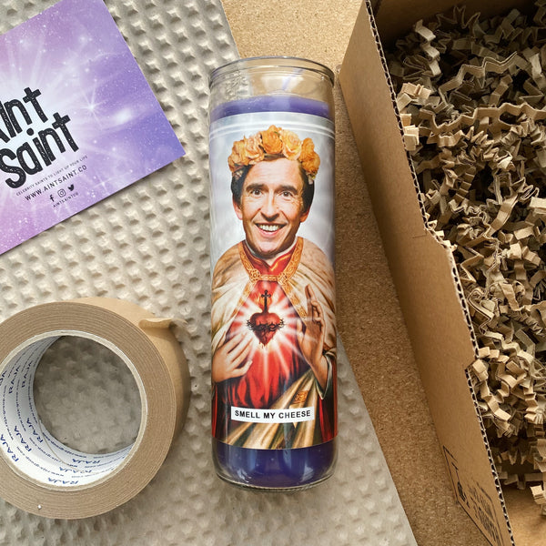 Saint Alan Partridge | Steve Coogan Prayer Candle