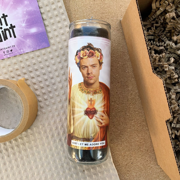 Saint Harry Prayer Candle
