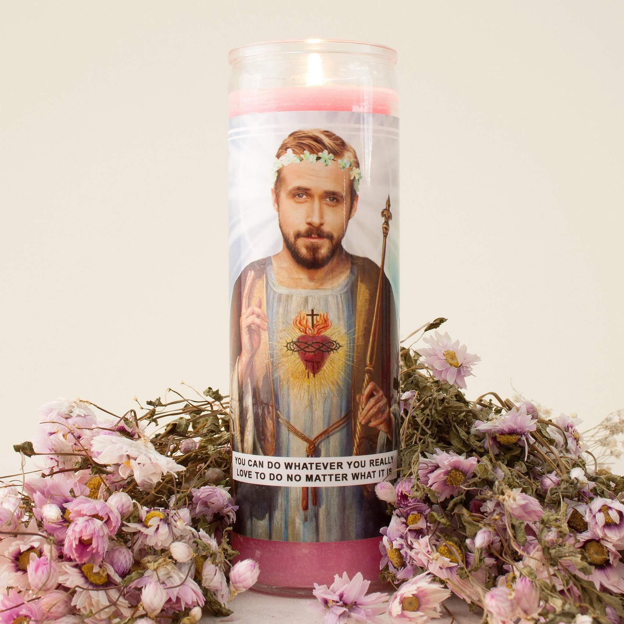 Saint Ryan Gosling Prayer Candle