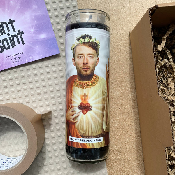 Saint Thom Yorke Prayer Candle