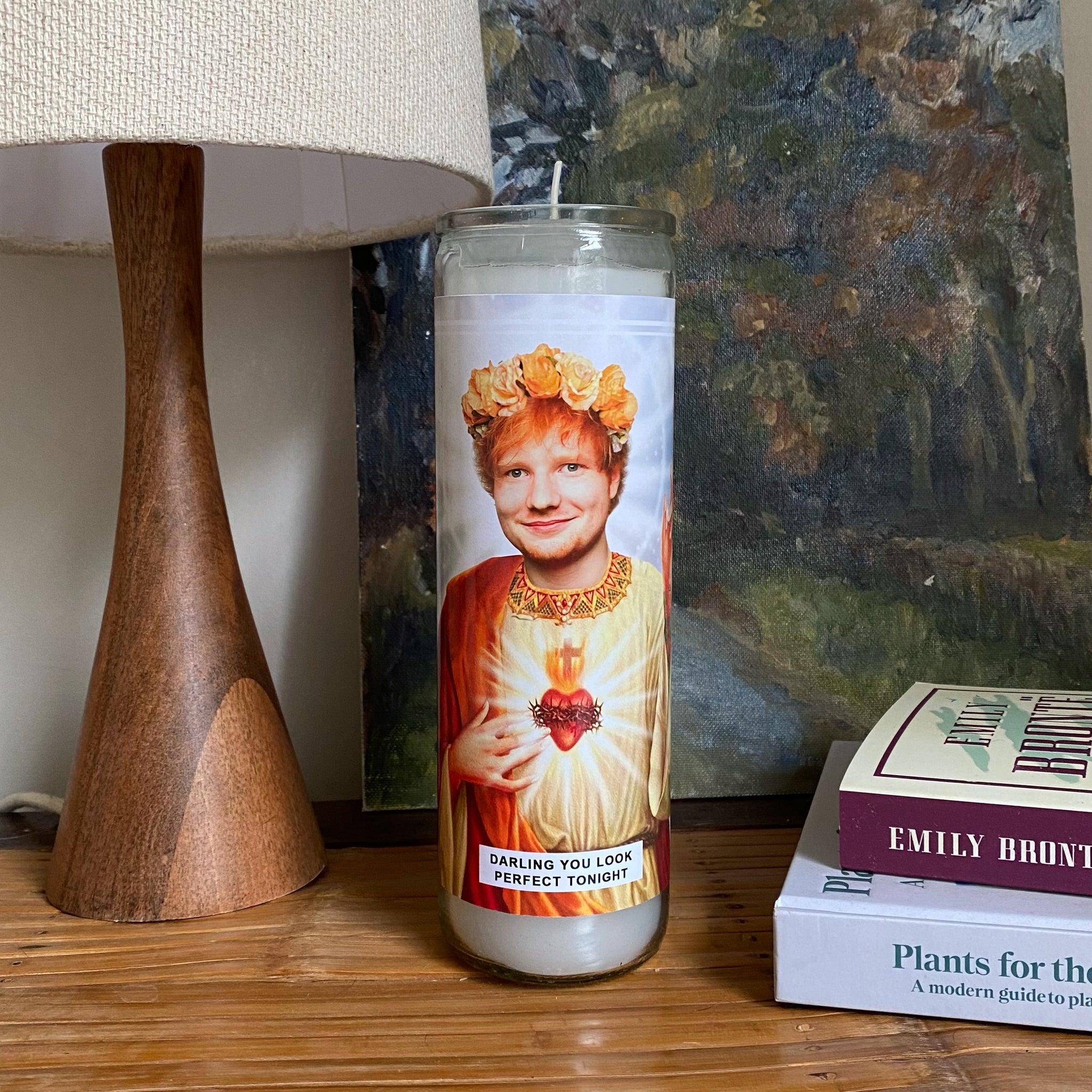 Saint Ed Sheeran Prayer Candle