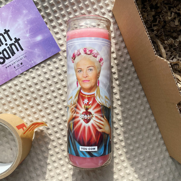 Saint Pat Butcher | Pam St Clement | Eastenders Prayer Candle