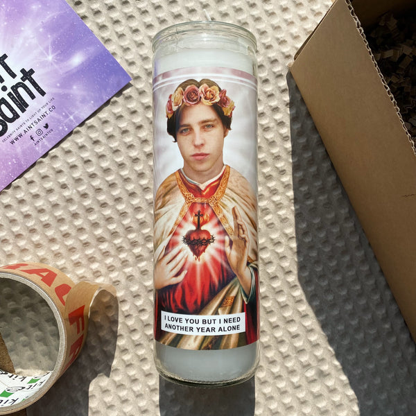 Saint Van McCann | Catfish and The Bottlemen Prayer Candle
