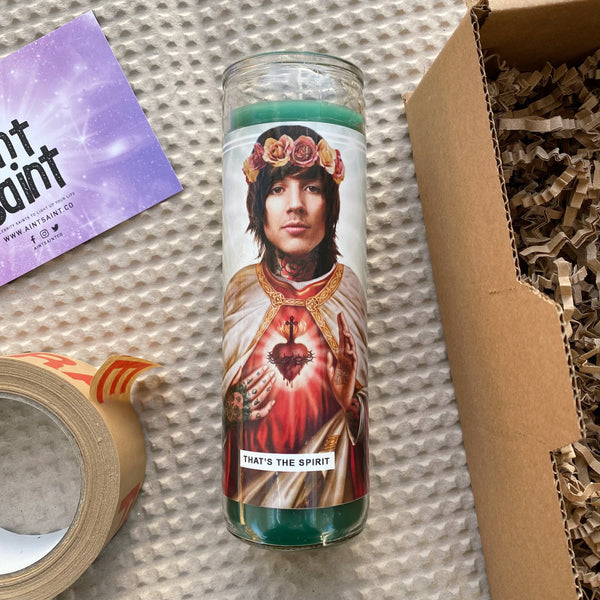 Saint Oli Sykes | Bring Me The Horizon Prayer Candle