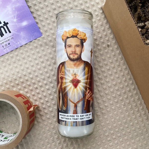 Saint Ben Barnes Prayer Candle