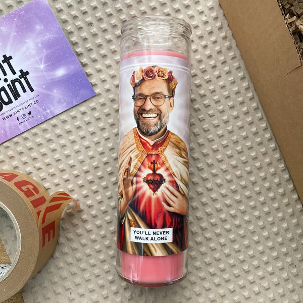 Saint Jurgen Klopp Prayer Candle