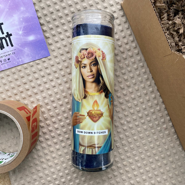 Saint Beyonce Prayer Candle