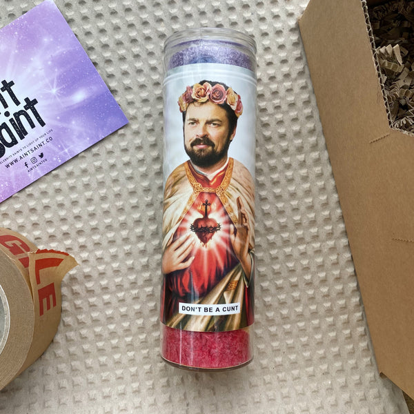 Saint Billy Butcher | Karl Urban | The Boys Prayer Candle