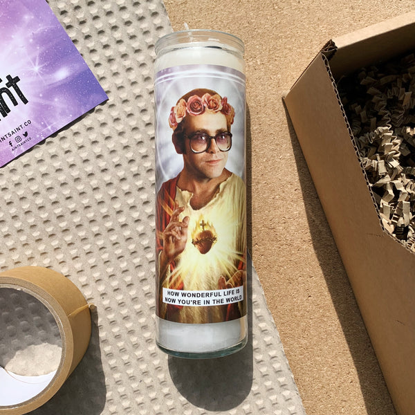 Saint Elton John Prayer Candle