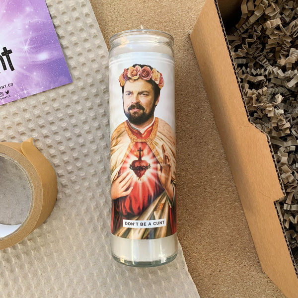 Saint Billy Butcher | Karl Urban | The Boys Prayer Candle