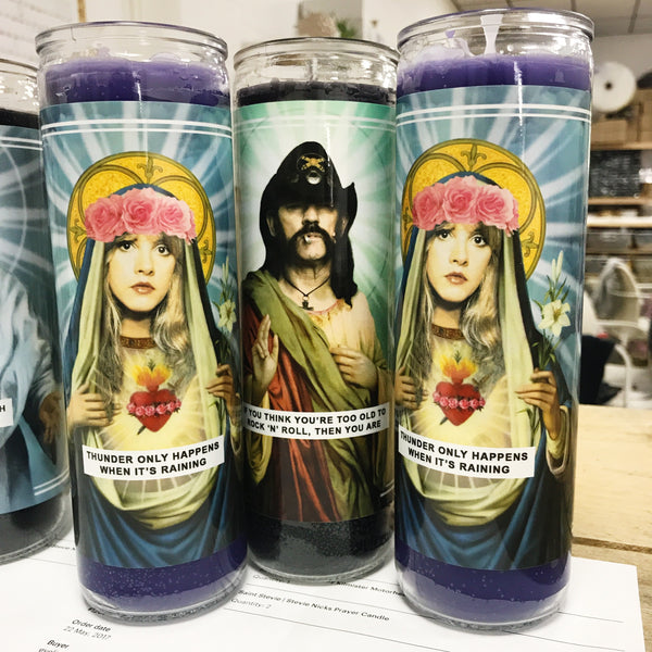 Saint Lemmy Prayer Candle