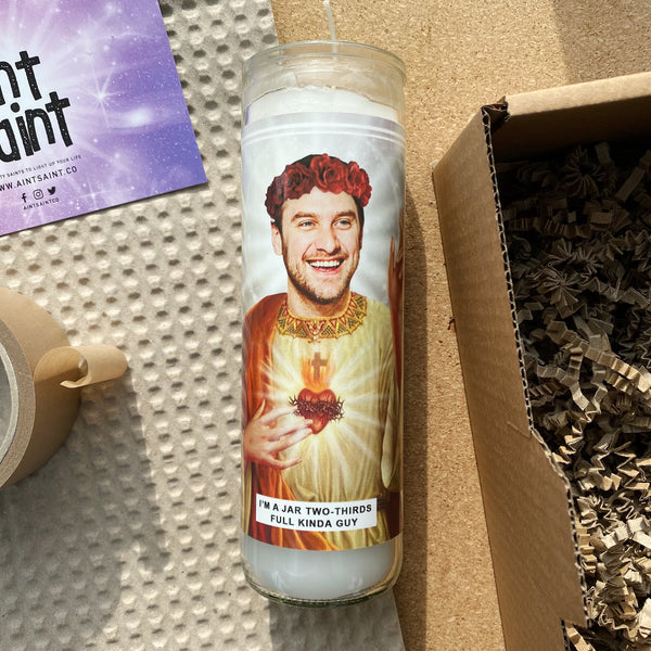 Saint Brad Leone | It's Alive | Bon Apetite Prayer Candle