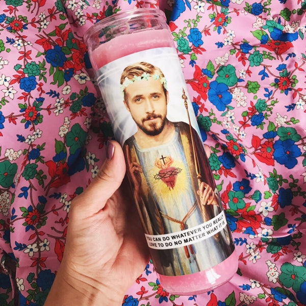 Saint Ryan Gosling Prayer Candle