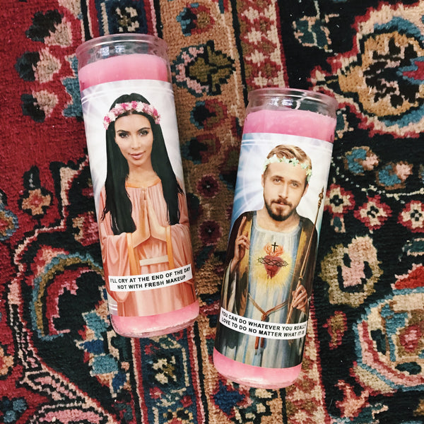 Saint Ryan Gosling Prayer Candle