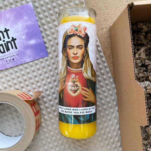 Saint Frida Prayer Candle