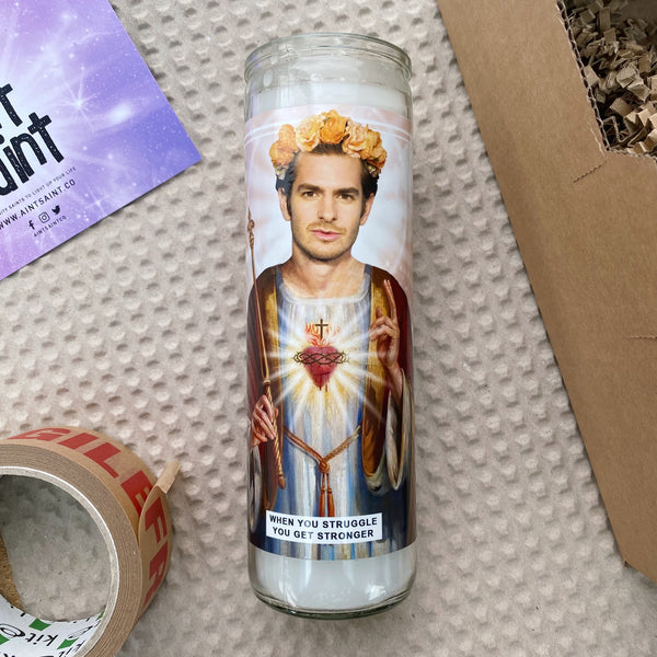 Saint Andrew Garfield Prayer Candle
