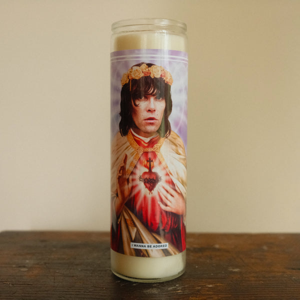 Saint Ian Brown | Stone Roses Prayer Candle