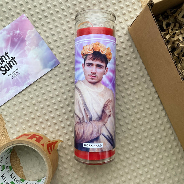 Saint Charles Leclerc | F1 Prayer Candle