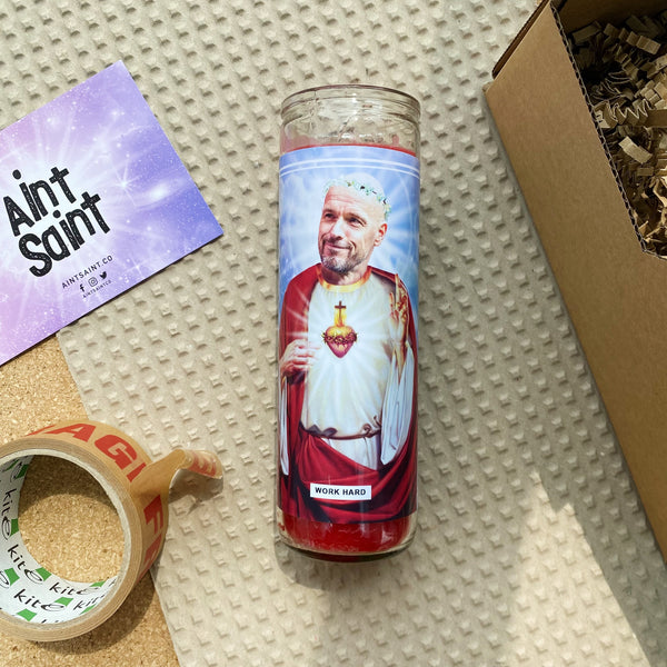 Saint Erik ten Hag Prayer Candle